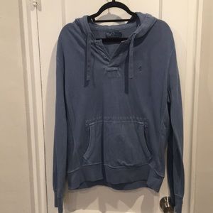 Polo RL Lightweight Drawstring Hoodie - Large